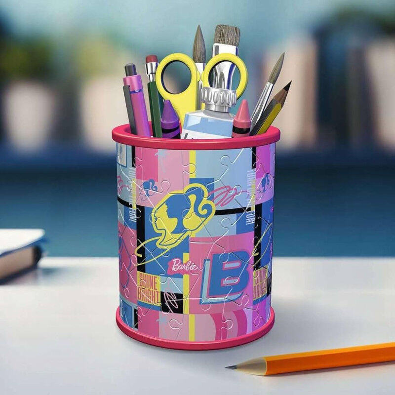 Ravensburger Puzzle 3D Pot à crayons - Barbie