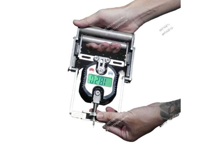 Testeur de force de préhension professionnel, cadre en acier inoxydable 304 avec affichage numérique, force réglable 150 kg