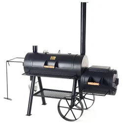 Rumo Joe ́s Barbeque Smoker Reverse Flow 16