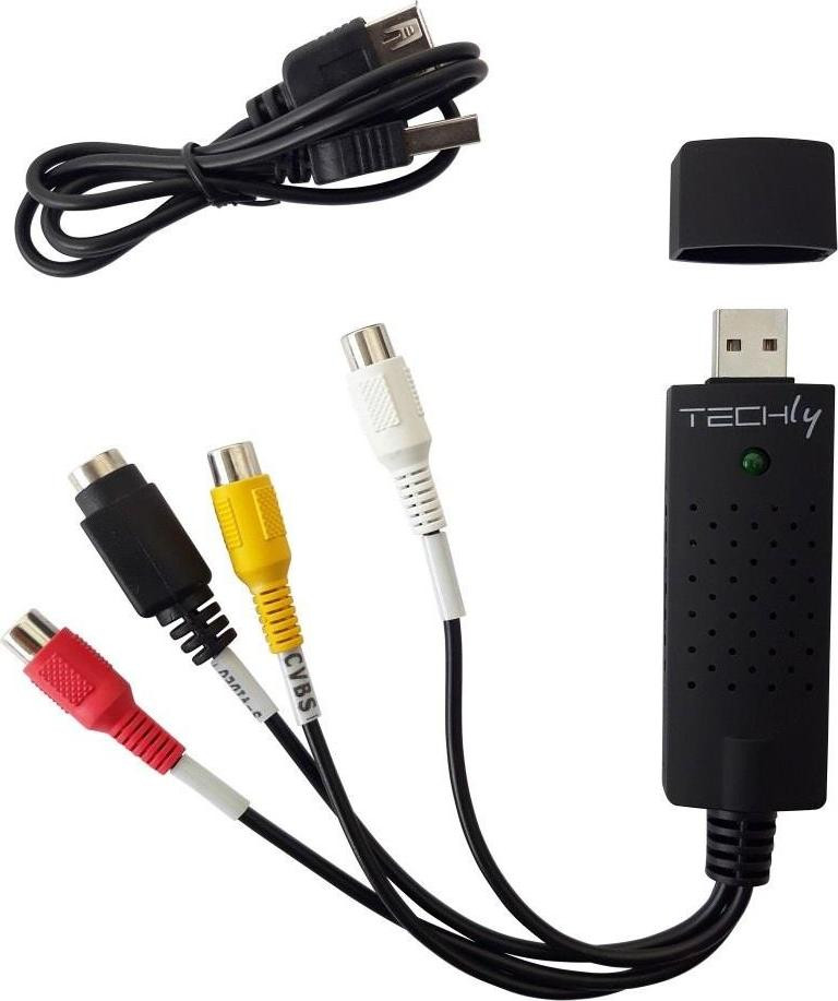 Techly Video Grabber CVBS naar USB
