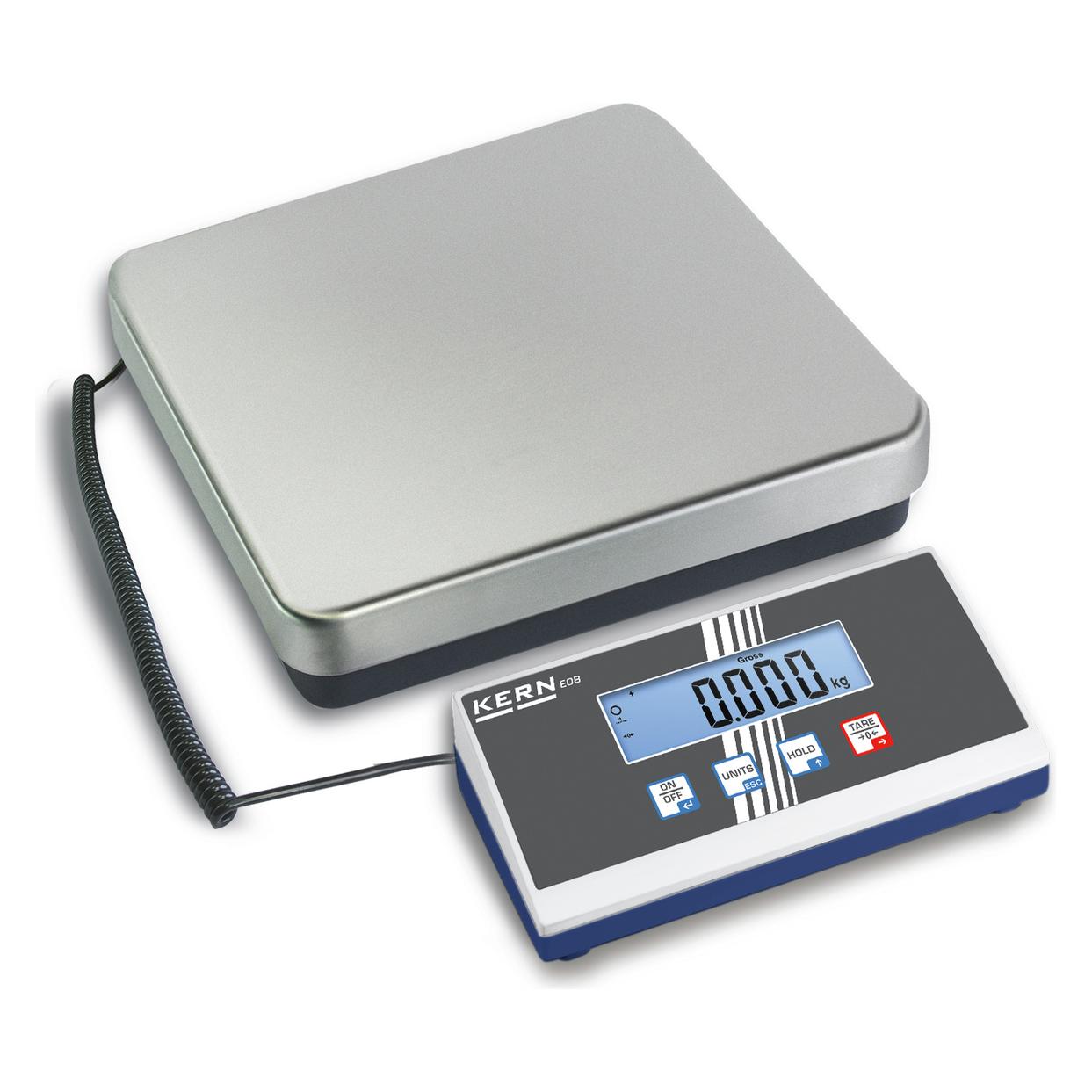 Kern Plattformwaage 15kg / Auflösung 5 g, DKD/DAkkS-kalibriert (EOB 15K5 +CAL)