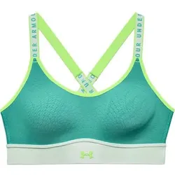 UNDER ARMOUR Damen BH Infinity Mid Bra Blocked, Größe XS in Blau 369