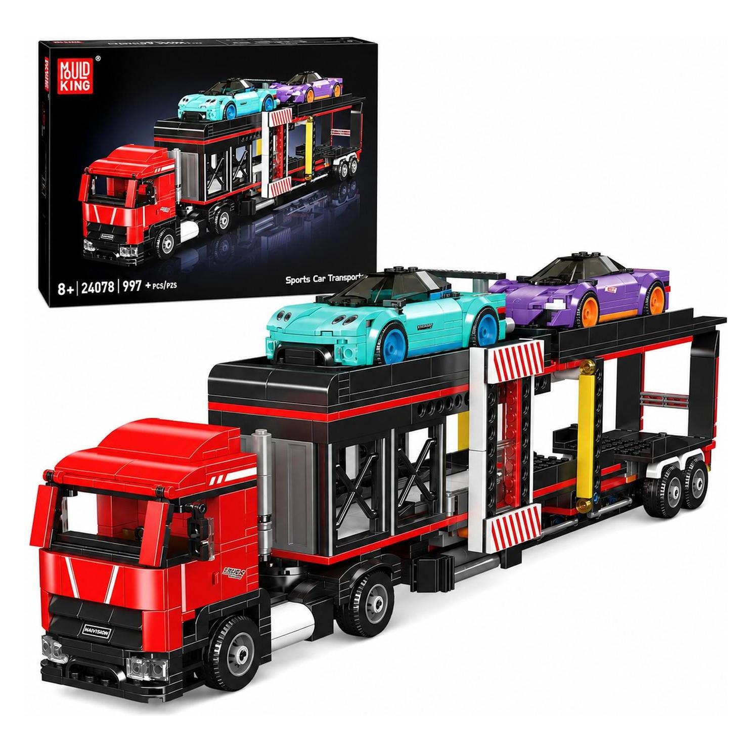 Mould King Sportwagentransporter (24078)