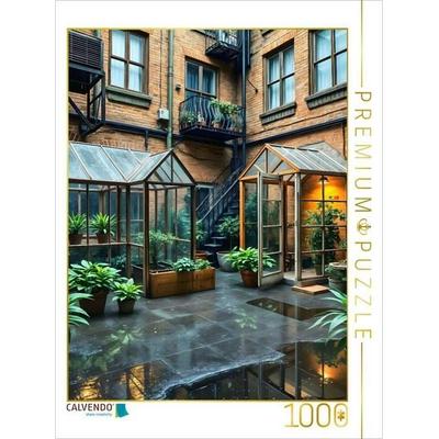 CALVENDO Puzzle Frühling unter Glas | 1000 Teile Lege-Größe 64x48cm Foto-Puzzle für glückliche Stunden