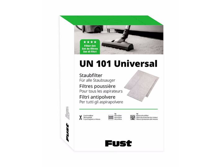 Fust UN 101 UNIVERSAL Staubfilter – Staubsaugerfilter – weiss