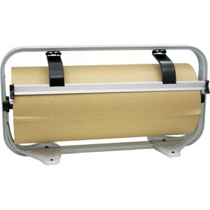Böttcher-AG Packpapierabroller für Papier und Folie, Tischmontage, mit gezahnter Klinge, Rollenbreite bis 50cm