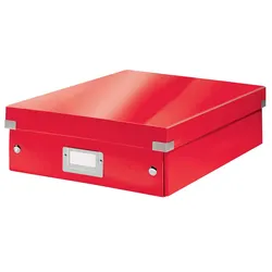 LEITZ Aufbewahrungsbox Click & Store 900 Blatt - 28,0 x 37,0 x 10,0 cm rot