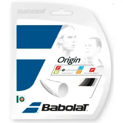 Tennissaite - Babolat - Origin - 12 m - schwarz