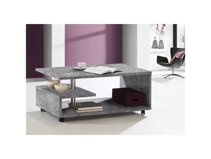 Couchtisch Haskell 105 x 46 x 60cm Grau/Beton Dekor