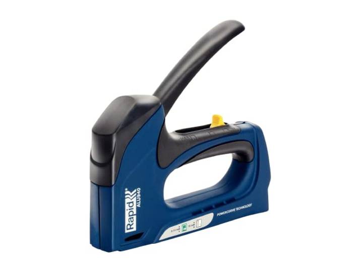 Rapid 5000519 Alu 940 Agrafeuse Dual\, Bleu/Noir