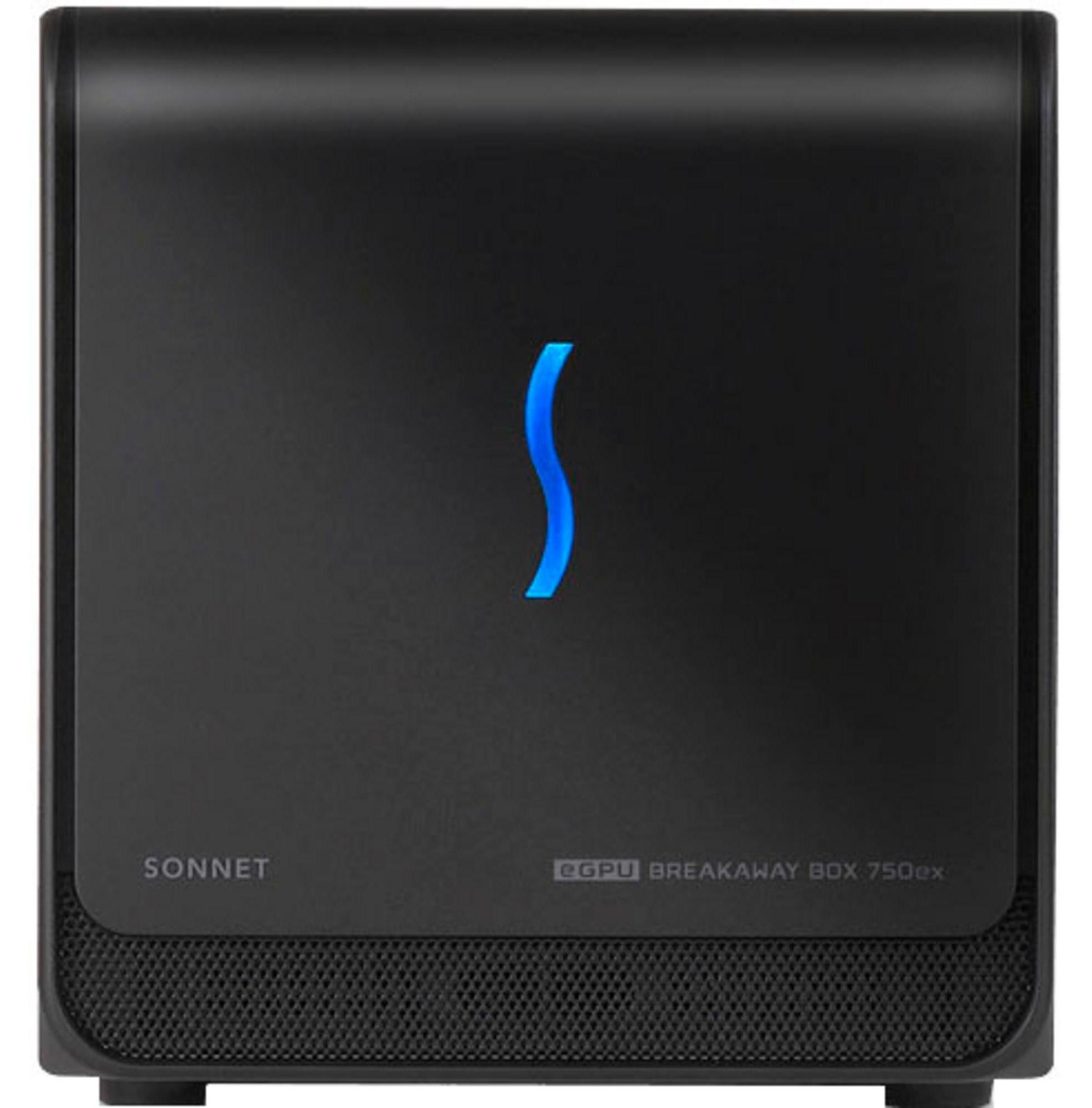 Sonnet SON-GPU-750WEX-TB3, Schwarz, 375 W, 70 cm, Windows 10, Mac OS X 11.0 Big Sur, 750 W