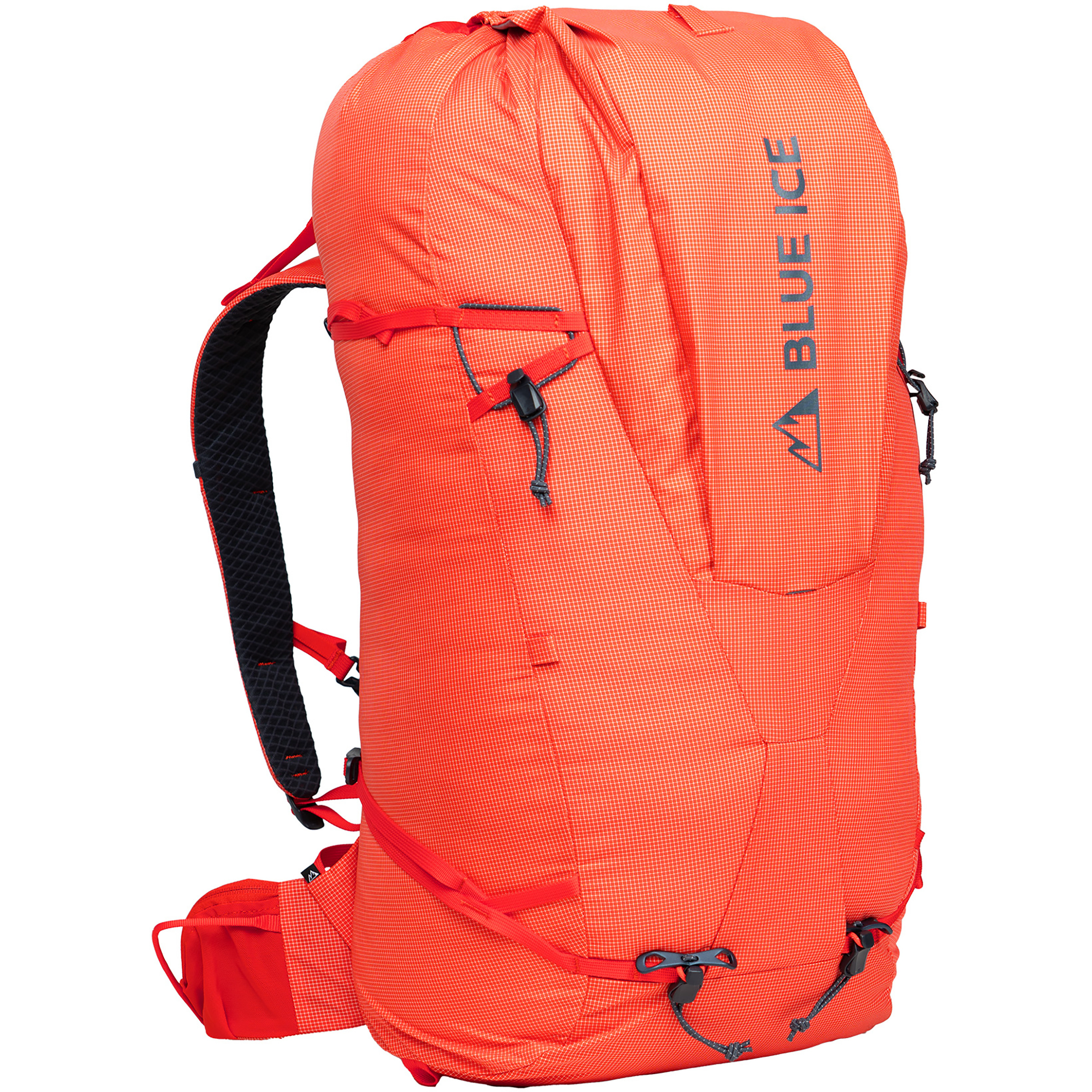 Blue Ice Stache Ice 50L Kletterrucksäcke orange Größe 50L | S-M Alpinklettern | Bergsteigen | Hochtour