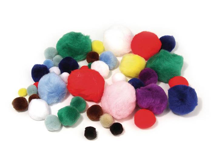 Rayher Pompons 100 Stück