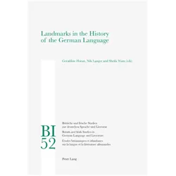 Landmarks in the History of the German Language, Fachbücher von Sheila Watts, Nils Langer, Geraldine Horan