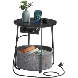 Vasagle, Couchtisch + Beistelltisch, Plugin (45 x 50 cm)