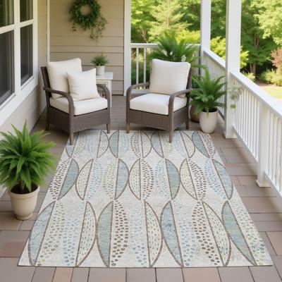 Addison Rugs Machine Washable Indoor/ Outdoor Modern Oro Chantille Rug