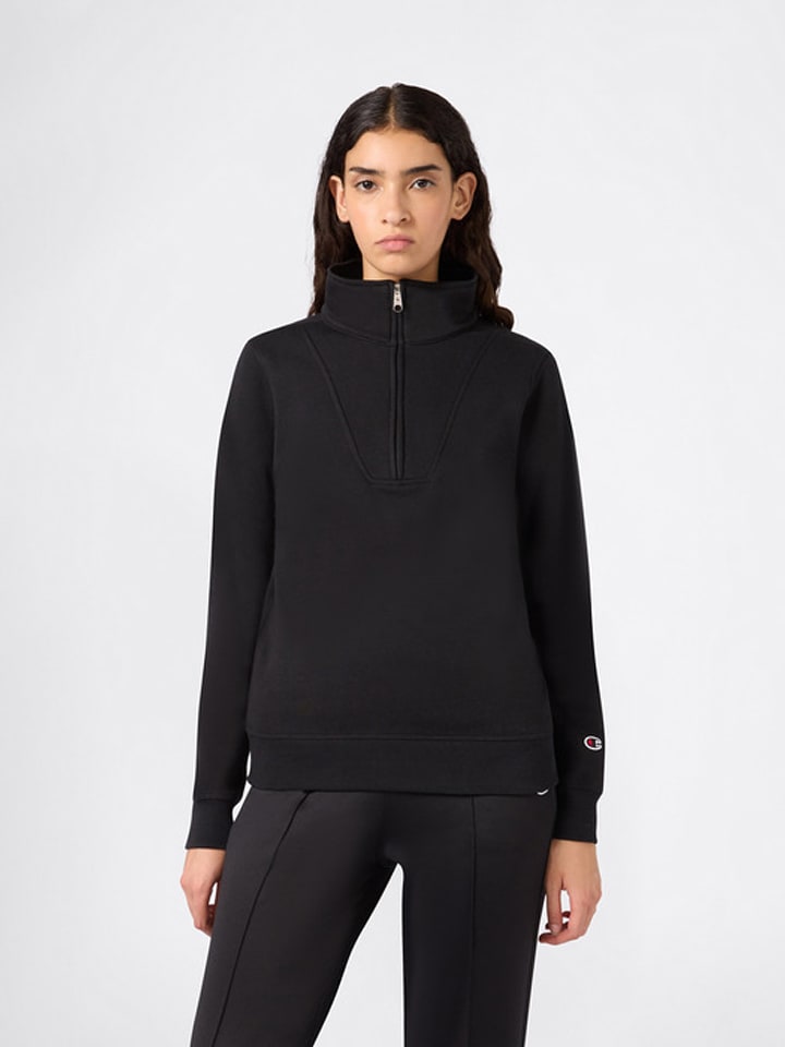 Champion Sweatshirt in Schwarz - L
