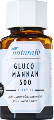NaturaFit GmbH NATURAFIT Glucomannan 500 Kapseln 41.9 g 10401266