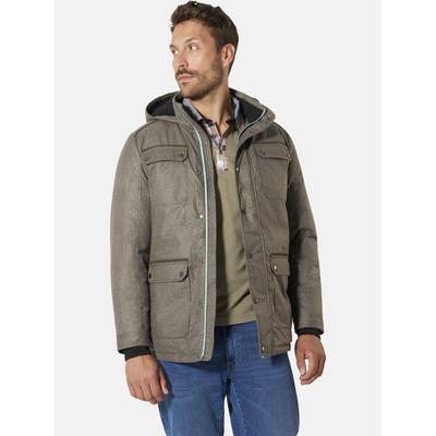 Outdoorjacke BABISTA "Outdoorjacke STELLI", Herren, Gr. 48, grau (oliv), Jacken Outdoorjacke