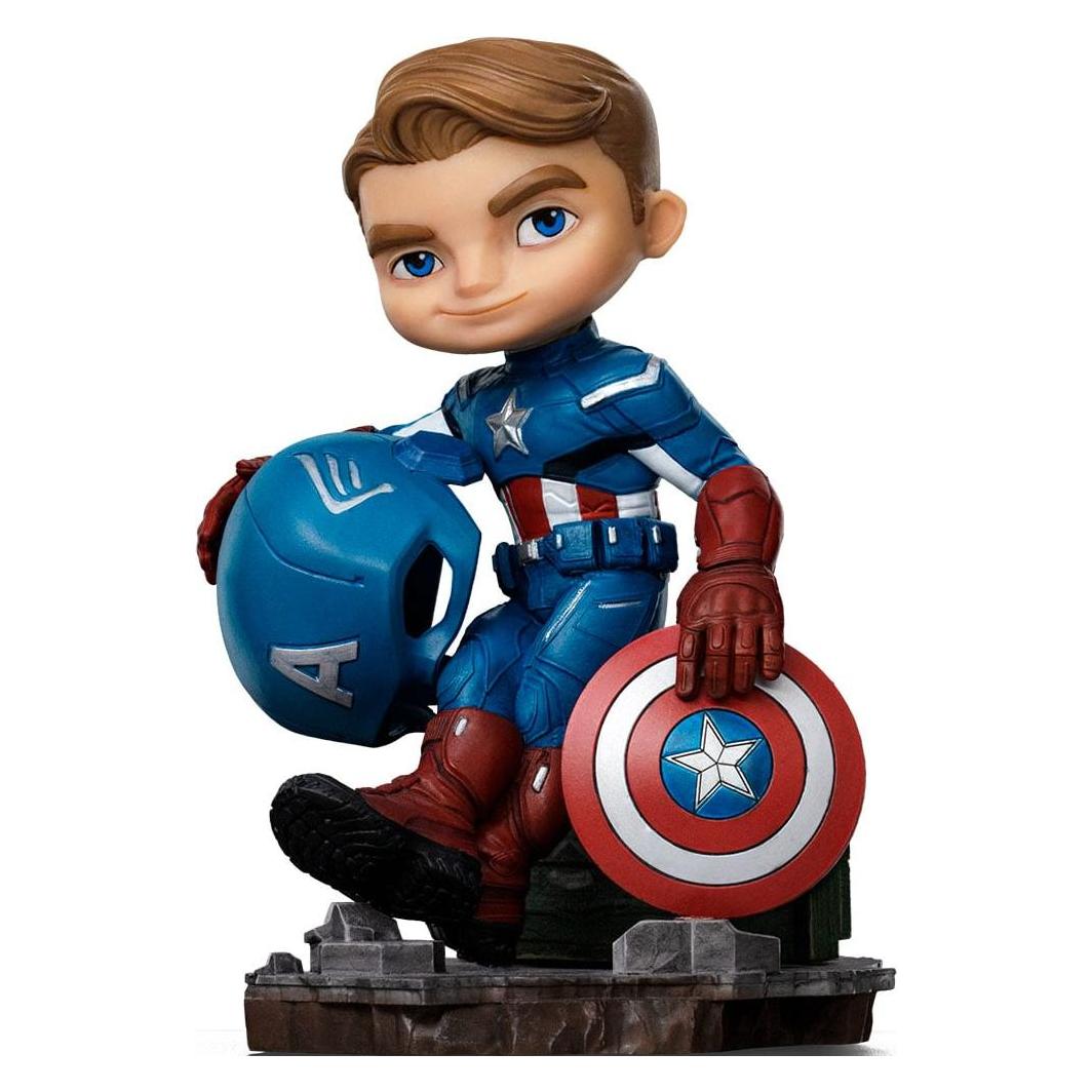 Iron Studios Avengers Infinity Saga Mini Co. PVC Figur Captain America 14 cm (1276296)