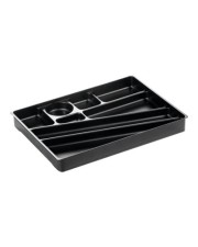 Durable IDEALBOX Schubladeneinsatz holzkohlefarben Idealbox Pen Tray anthrazit (1712004058)