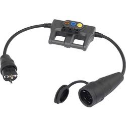 VOLTCRAFT DLA-1L 16 Messadapter Schutzkontakt 16 A - Schutzkontakt 16 A