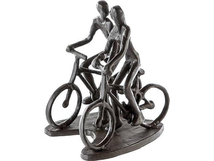 Gilde Handwerk - Beeld - Sculptuur - Fietsers - Metaal
