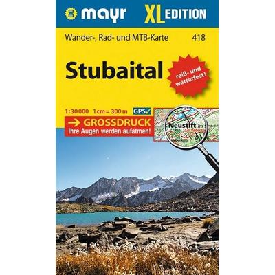 Mayr Wanderkarte Stubaital XL 1:30.000, Sonstige von , Kompass-Karten, 978-3-99044-698-0