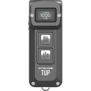 Nitecore Taschenlampe TUP, LED, aufladbar, 1.000 Lumen, 7 cm, wasserfest