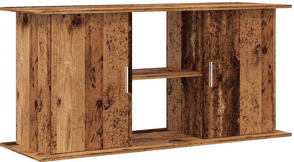 Ebern Designs Primetto Aquarium Stand Old Wood