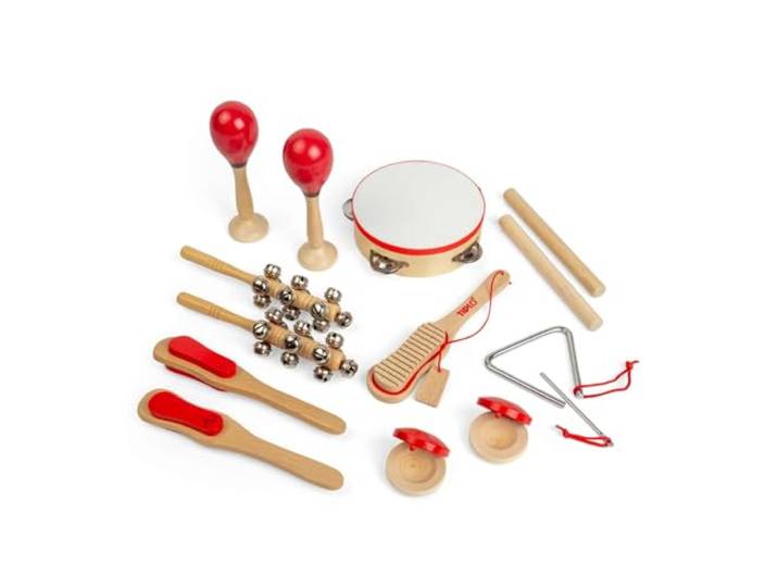 Tidlo Children's Houten Musical Instrument Set (14 stuks)