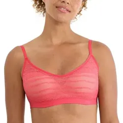Sloggi BH FREE Evolve Lace Push-Up Bra Rosa Sloggi 01 Damen