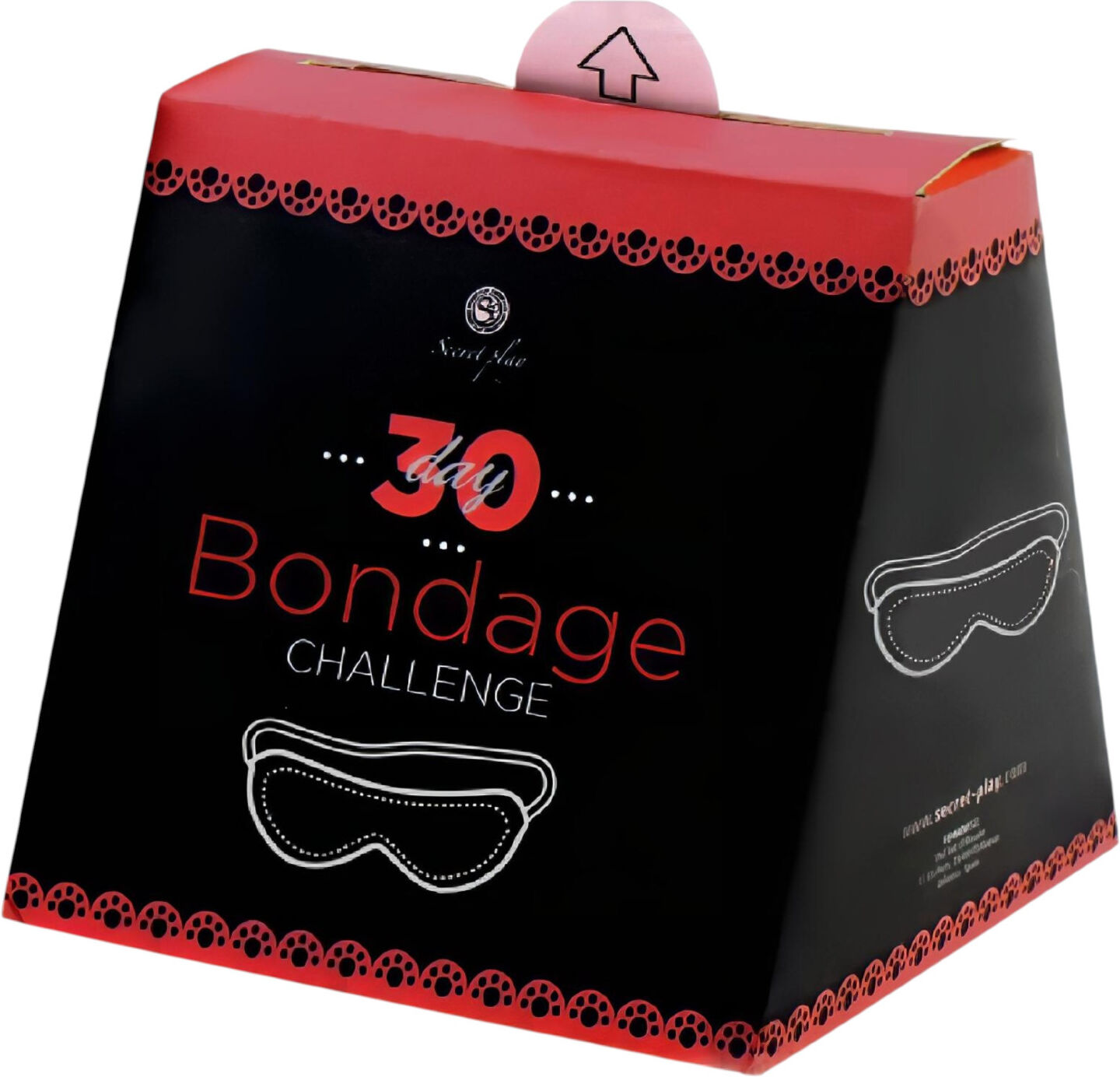 Secret Play 30 Day Bondage Challenge - bondage challenge card game (English, Spanish)