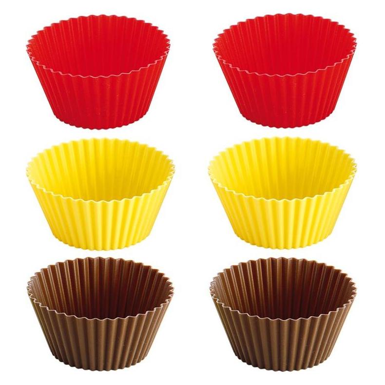 Tescoma Silikon-Backkörbchen DELÍCIA ø 5 cm, 6 St. (5 cm) (44814965)
