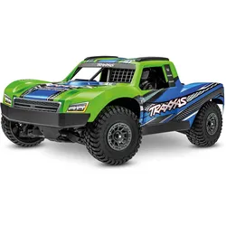 Traxxas MINI-Slash BL-2S 4x4 grün 1/16 Short Course RTR Brushless, HD-Teile, mit 2S Lipo/Lader (RTR Ready-to-Run)
