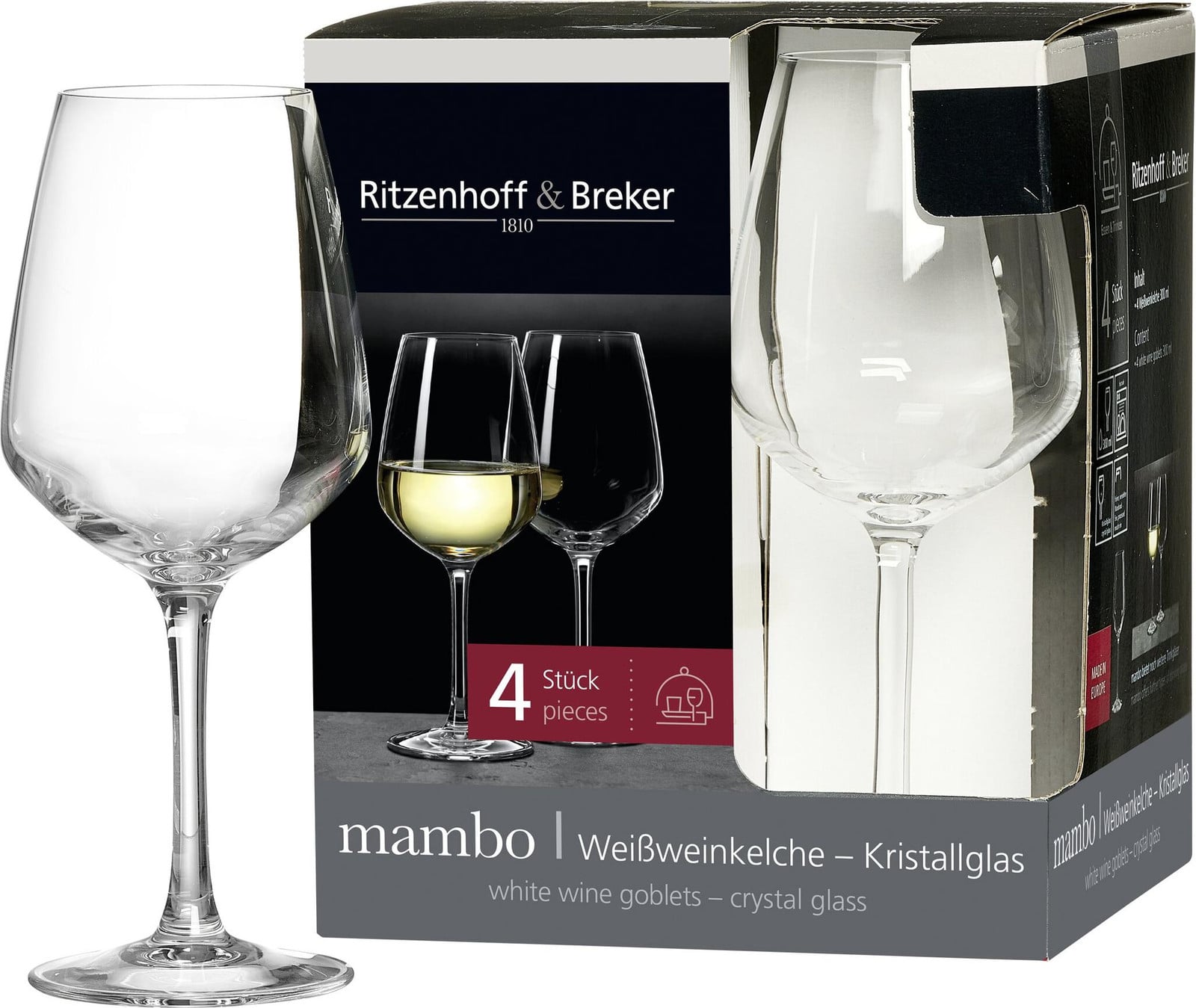 Ritzenhoff & Breker Witwijnglas MAMBO 0,3 l