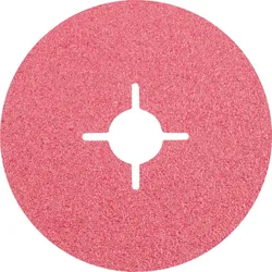 PFERD TOOLS Keramikkorn Fiberscheibe für höchsten Abtrag auf Stahl - 64155111