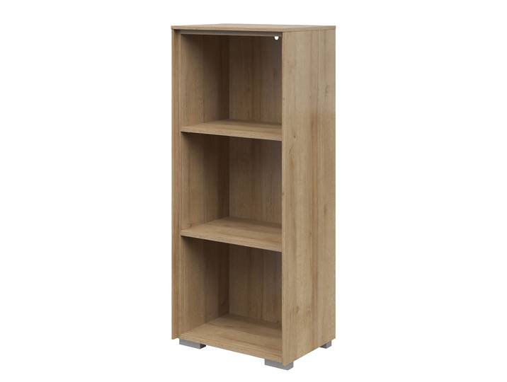 Étagère à dossiers Donava panneau aggloméré plaxé Marron/Imitation chêne de Riviera 43cm