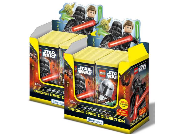 Star Wars Sammelkarte LEGO Star Wars - Serie 4 Trading Cards - 2 Display (72 Booster)