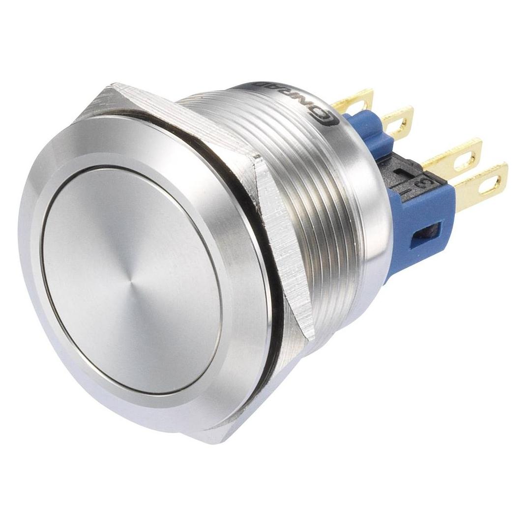 Tru Components 1272988 GQ22-11/S Druckschalter 250 V/AC 3 A 1 x Ein/(Ein) tasten (1272988)
