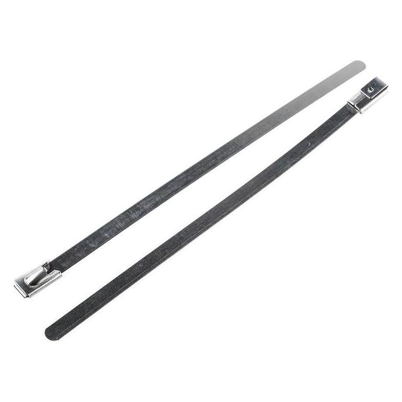 RS PRO Kabelbinder,Edelstahlbinder,125x4.6mm (Metallkabelbinder, 125 mm, 100 Stk.) (5474434)