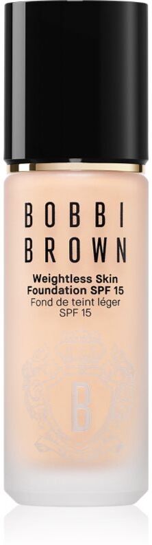 Bobbi Brown Weightless Skin Foundation SPF 15 long-lasting foundation with moisturising effect shade Sand 30 ml