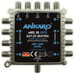 Ankaro Multischalter eMS 58 RPQ (Multischalter), SAT Zubehör