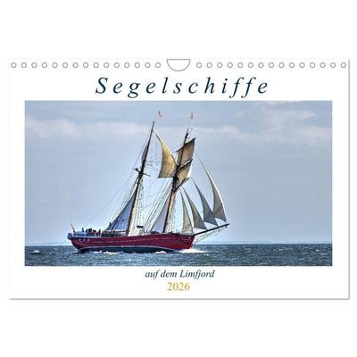 Segelschiffe auf dem Limfjord (Wandkalender 2026 DIN A4 quer), CALVENDO Monatskalender