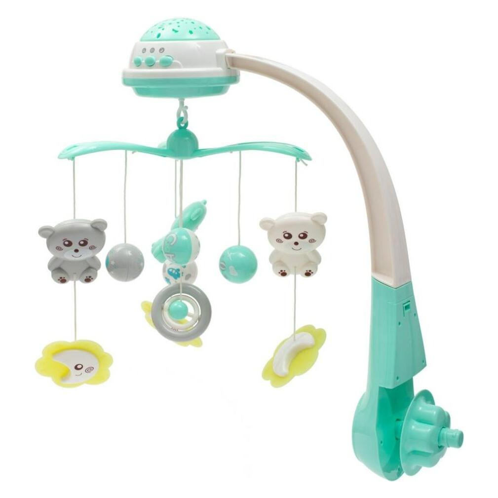 Baby Mix 42785 Karussell Mit Projektor Neuwertig (CK-010)