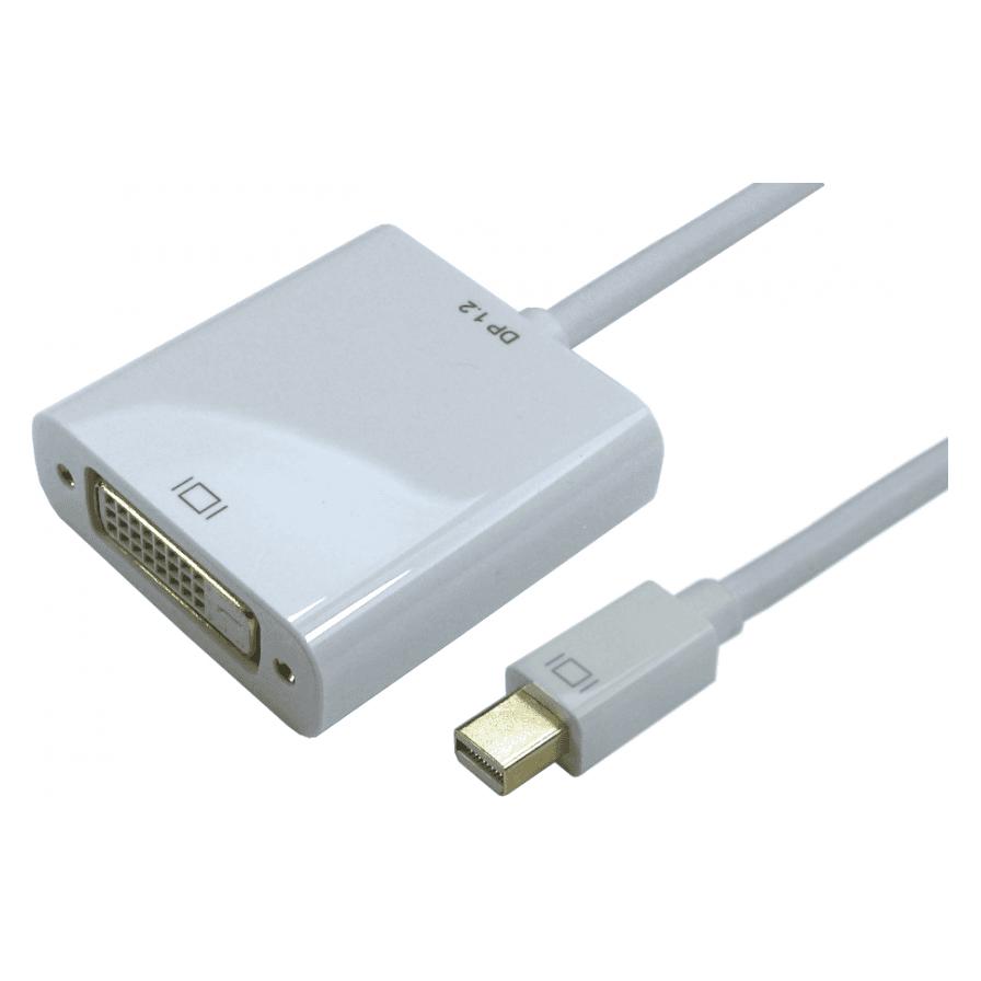 Cables Direct MDPV1.2 to DVI-D Adapter 4k (DisplayPort, DVI) (HDMDP-DVI)