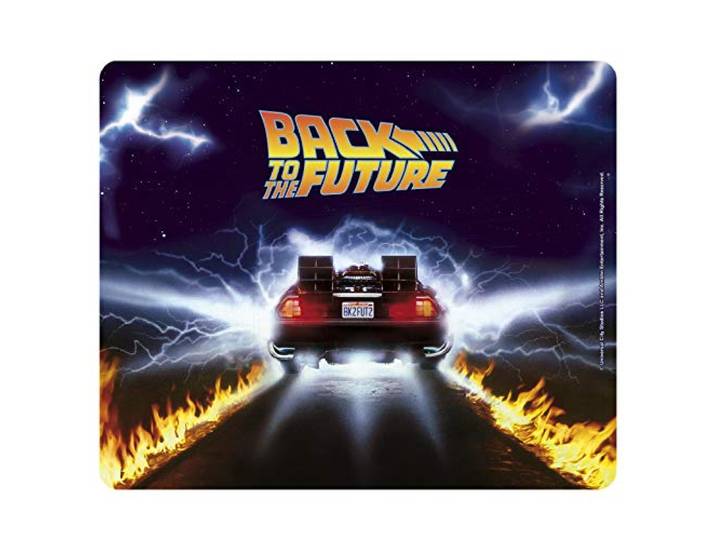RETOUR VERS LE FUTUR - DeLorean - Tapis de souris '23.5x19.5cm'