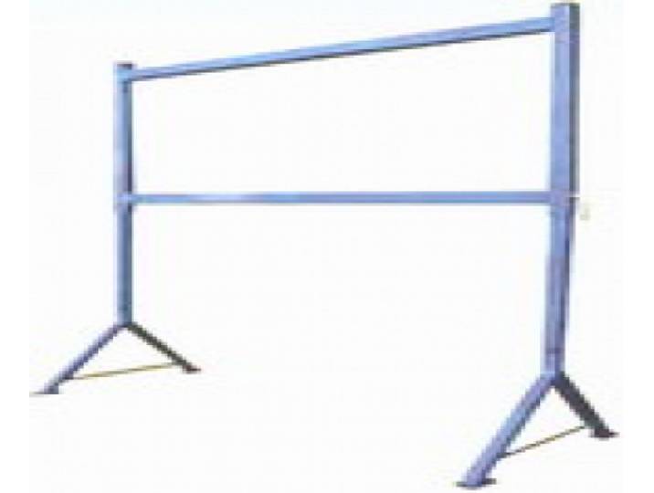 Schraag blauw poedercoating