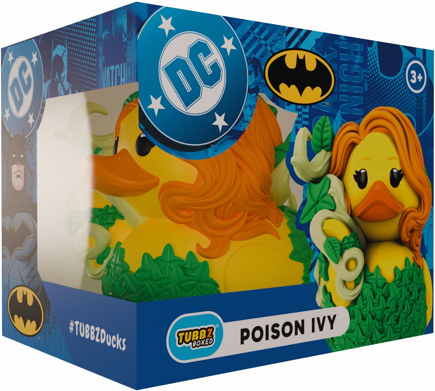 Numskull DC Comics Poison Ivy TUBBZ Boxed Edition Collectible Duck - Officially Licensed Collectible - Green