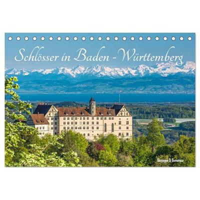 Schlösser in Baden-Württemberg (Tischkalender 2026 DIN A5 quer), CALVENDO Monatskalender